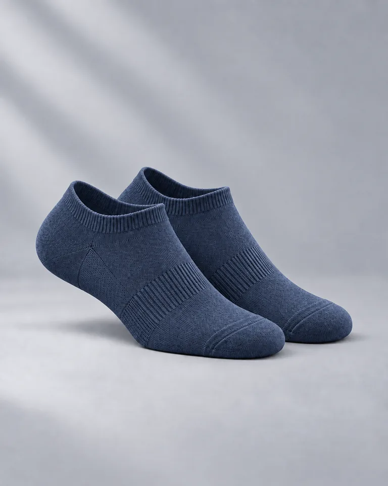 NOIS Boris Navy Sneaker Sock concept product image