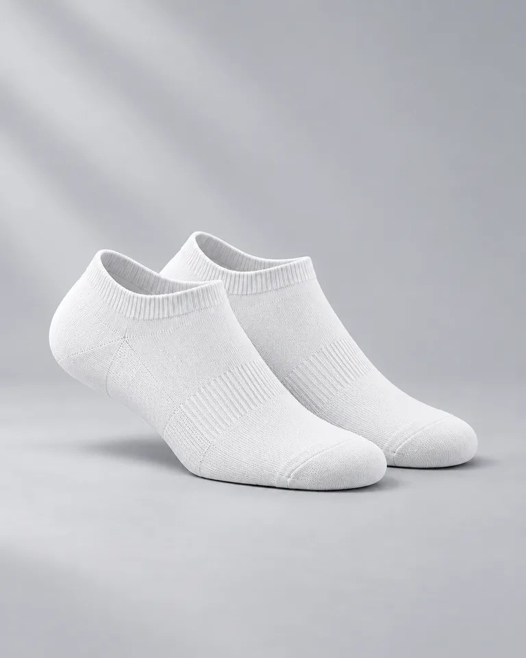 NOIS Boris White Sneaker Sock concept product image